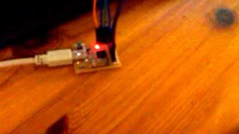 Nordic nRF24LE1 Breakout Board and Programmer Demo