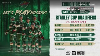 Minnesota Wild's Dumba takes a knee, the first in the NHL