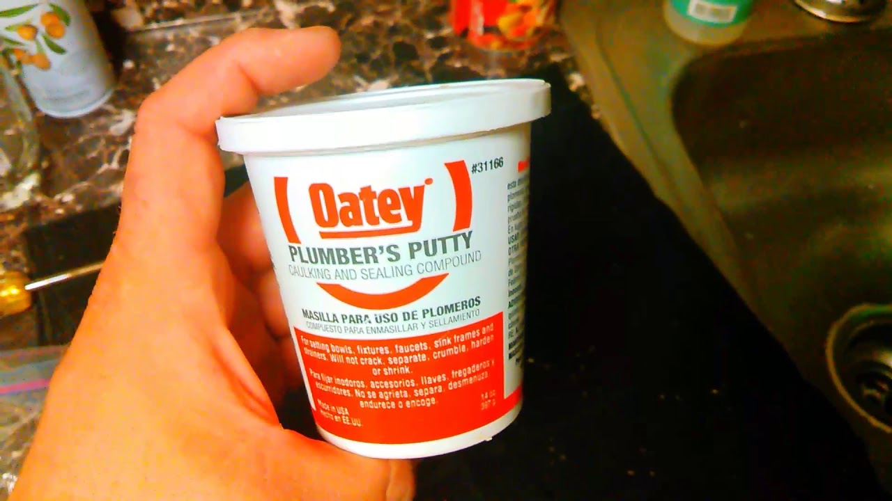 How To Use Plumbers Putty