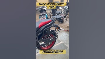 Apache touring modification 💯🔥 #automobile #motorbikeaccessories #motorcycle #apachemodified