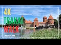 Lithuania Walking Tour 4K - Karaimų gatvė, Trakų salos pilis in Trakai