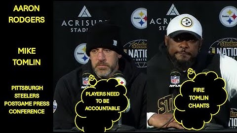 Aaron Rodgers Postgame PRESS CONFERENCE vs. Buffalo Bills | Mike Tomlin Post Game Interview