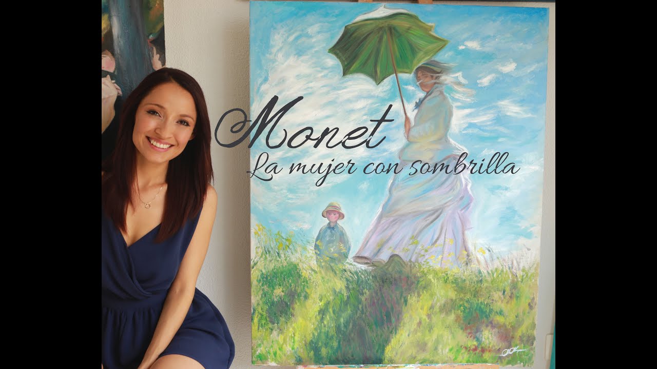 saldar Moviente agricultores Monet - La mujer con sombrilla - YouTube