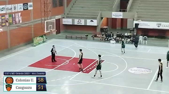 U 17 Colonias Unidas vs Caaguazú (M)