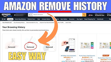 Delete Amazon Browsing History In Seconds!