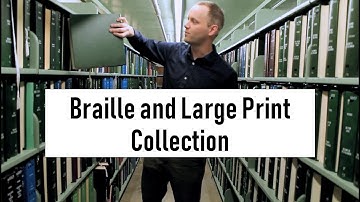 Braille and Large Print Collection | Iowa Library for the Blind and Print Disabled