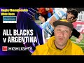 Rugby REACTION to HIGHLIGHTS | Argentina v New Zealand | Second Test, TRC 2025