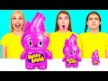 Big, Medium and Small Plate Challenge | Who Wins the Cooking War by Crazy DO