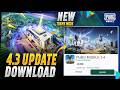 PUBG Mobile 43 Update Download Link New Theme Mode 