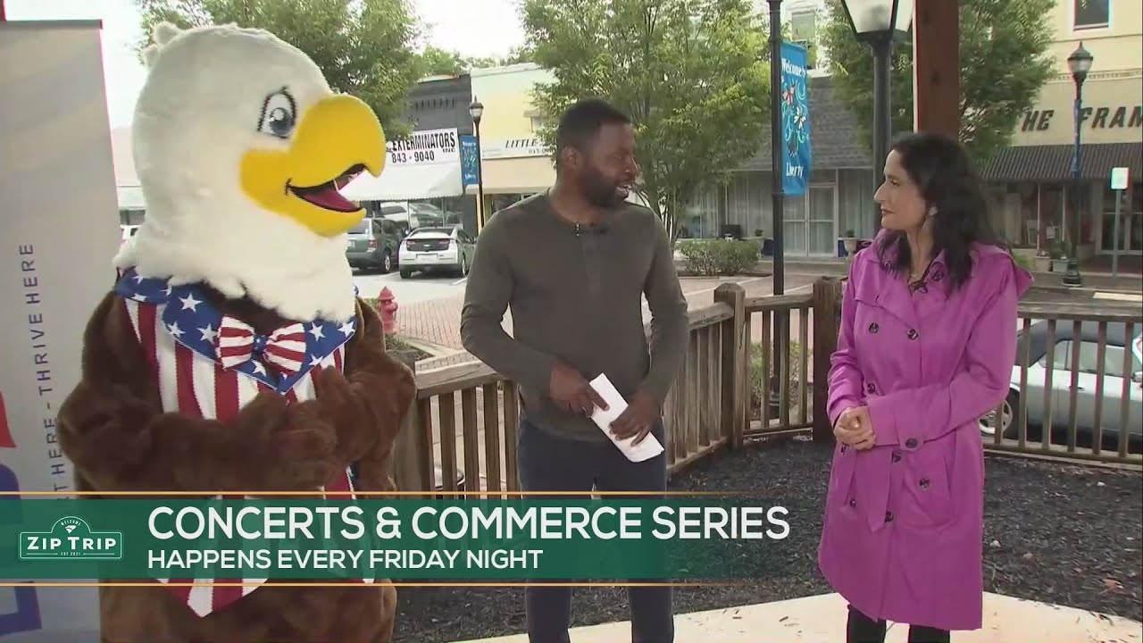 Zip Trip - Mayor Erica Romo Woods And Concerts & Commerce Series - YouTube