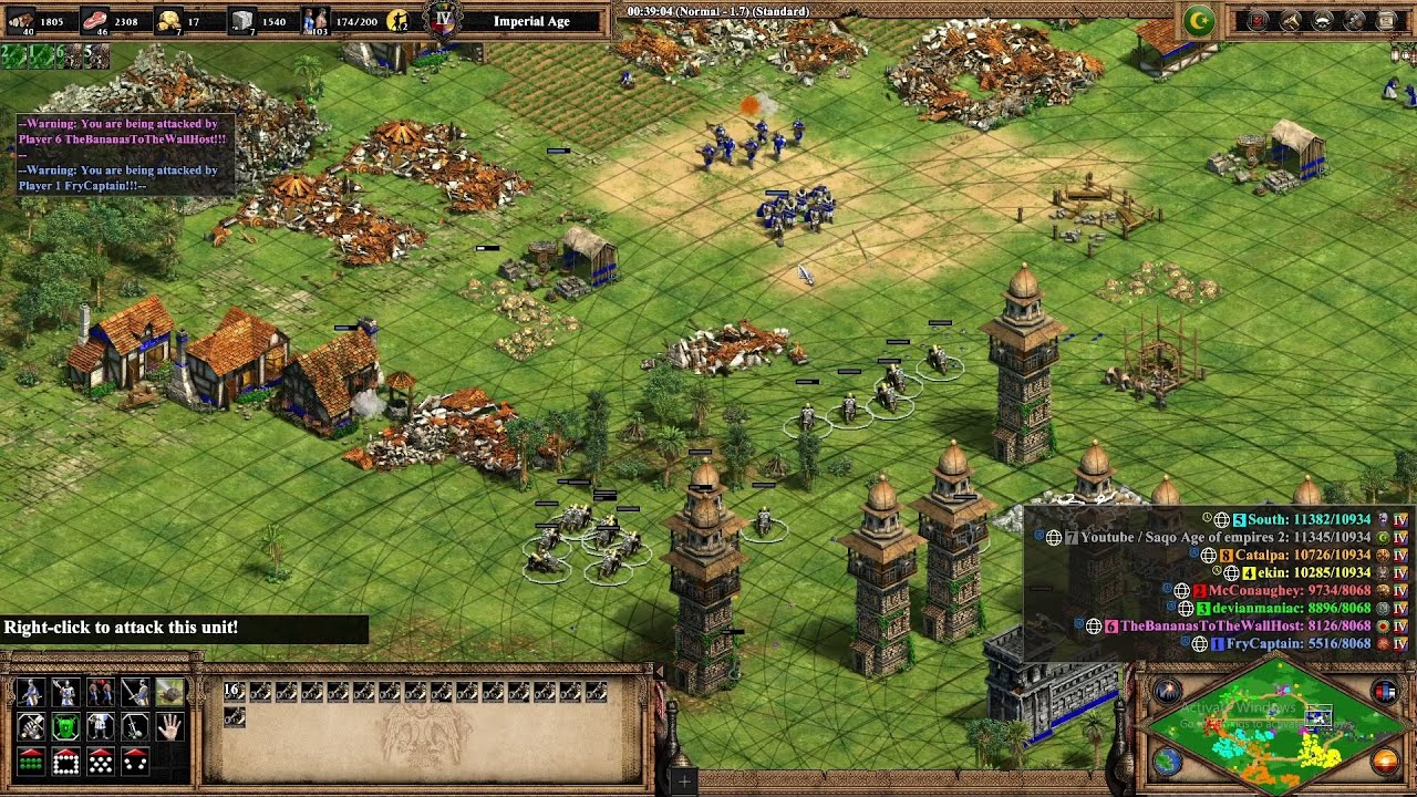 The Bombard city Turks Flank 4vs4 Black Forest YouTube