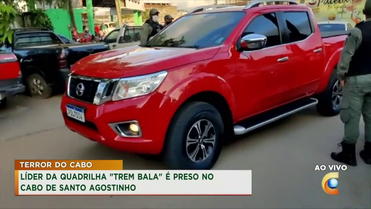 AO VIVO - Prisão líder de quadrilha no Cabo