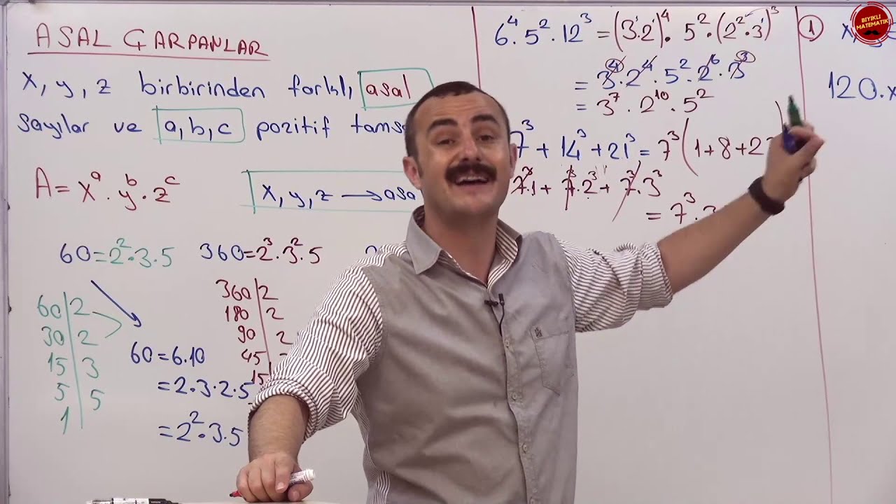 18-Asal Çarpanlar-Bölen Sayıları I (PDF açıklamalarda)