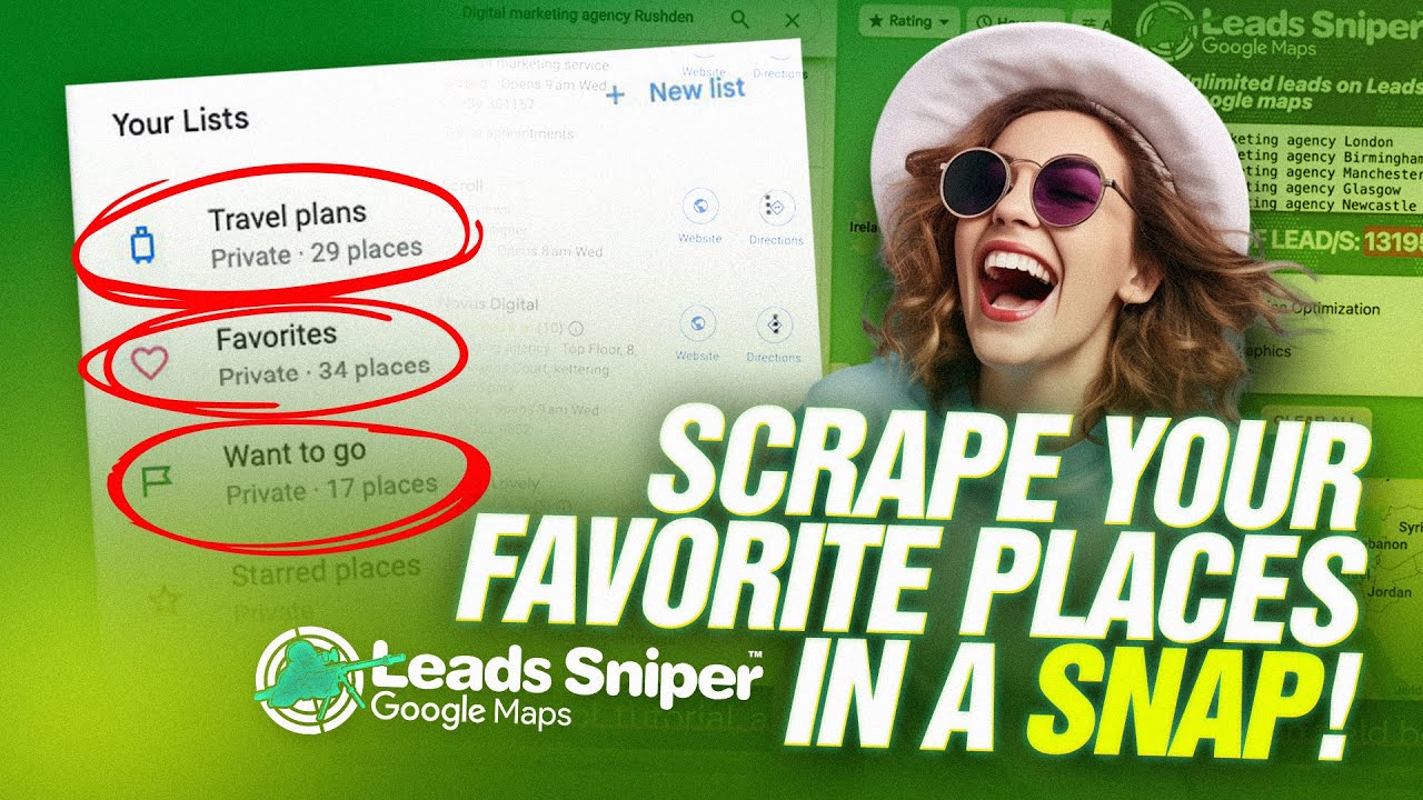Scrape Your Saved Places and List with this Google Maps Scraper 😎 - YouTube