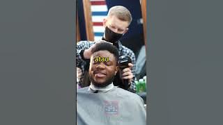 💈BARBER TERMAHAL DI DUNIA💈 #mrbeast #faktaunik #barbershop