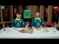 Milos Kerkez and Marcos Senesi sample and taste Bournemouth's best local dishes with Uber Eats