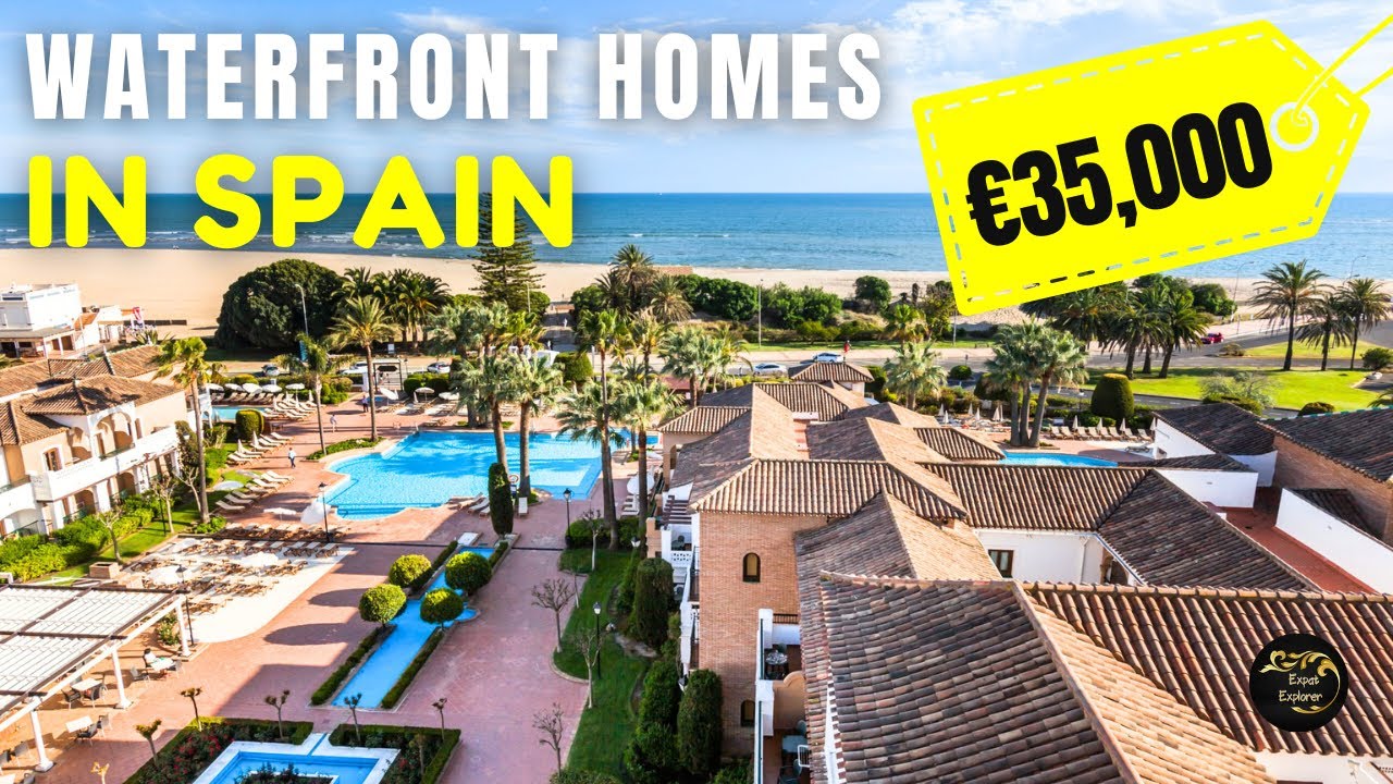 УДИВИТЕЛЬНЫЕ ДОМА НА БЕРЕГУ МОРЯ В ИСПАНИИ: доступные дома рядом с пляжем в Андалусии!