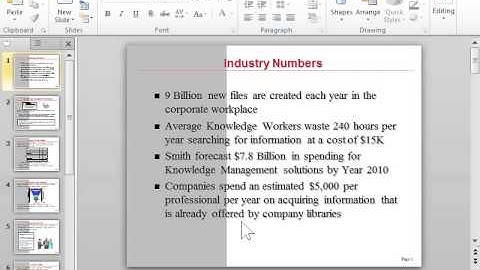 PowerPoint 2010 Save a New or Existing Presentation