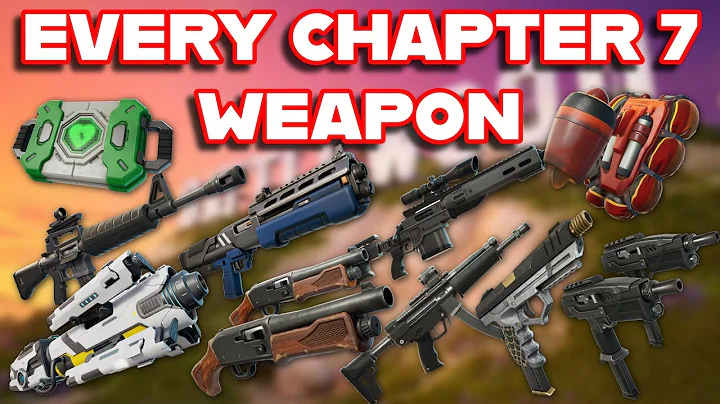 Ranking EVERY WEAPON In FORTNITE CHAPTER 7 From WORST To BEST