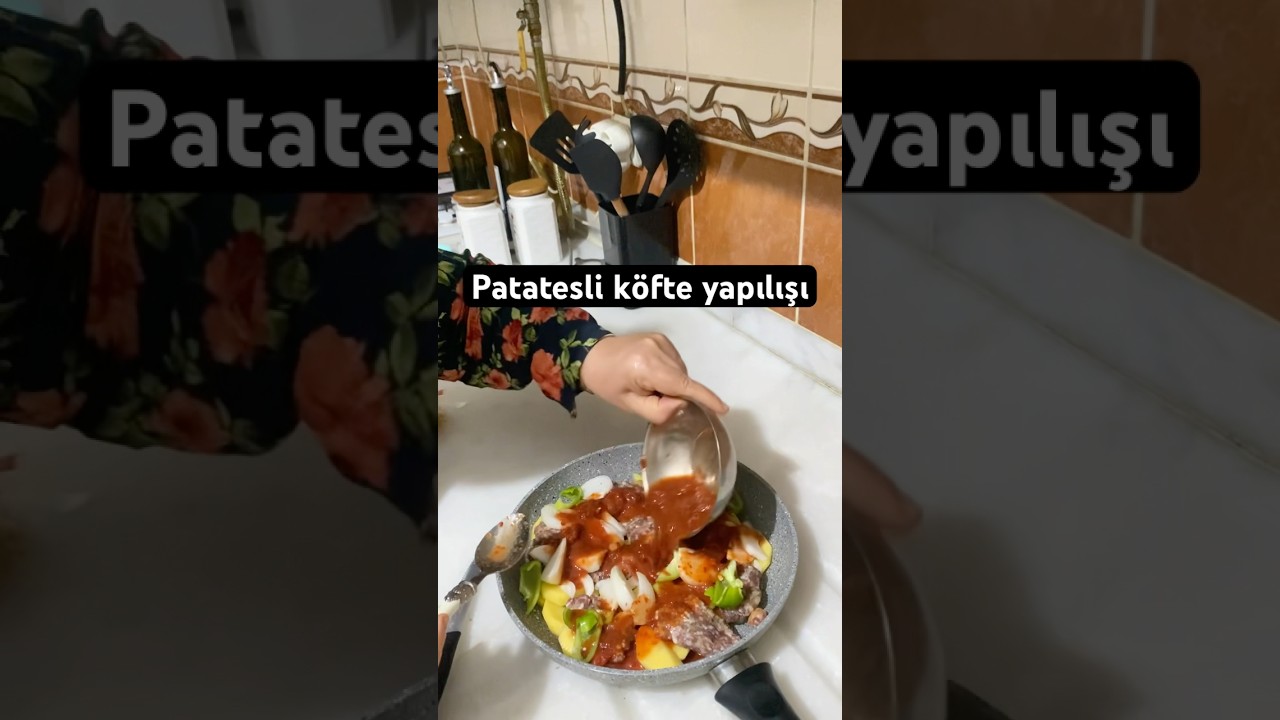 Hem sağlıklı hem pratik patatesli köfte tarifi#ciciliorgulerr#kesfet#shorts