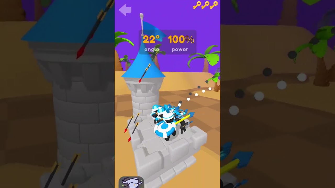 Merge Archers Gameplay New Ability 'Tornado Attack'