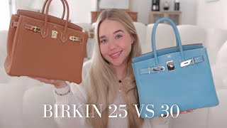 Hermès Birkin 25cm, 30cm & 35cm Size Comparison