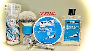 Phoenix Shaving Frost Byte Original Nickle DOC Chill Mill APShave Co Brush