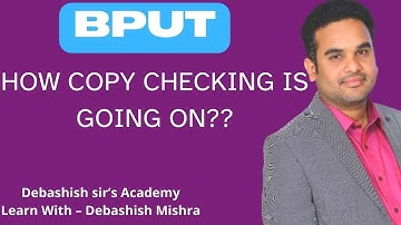 HOW BPUT COPY CHECKING IS GOING ON??