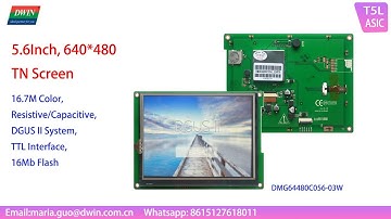 Model Show: 5.6Inch TFT LCD Touch Screen, DMG64480C056-03WTR----from DWIN Technology