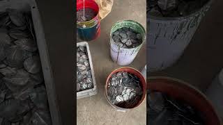 Elegant Wrought Iron Leaves | Finished Decorative Metal Components#metalfactory #metalworking