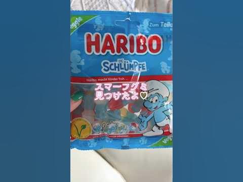 スマーフグミの味が不思議すぎた shorts YouTube