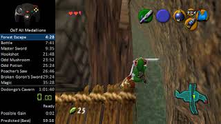 OoT: Gerudo Bridge Hookshot Setup with Sword