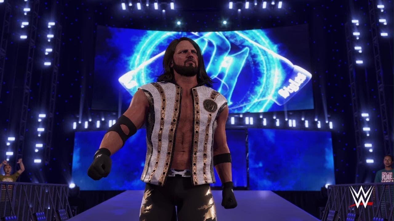 AJ Styles Vs Roddy Strong.