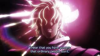Avdol meets DIO