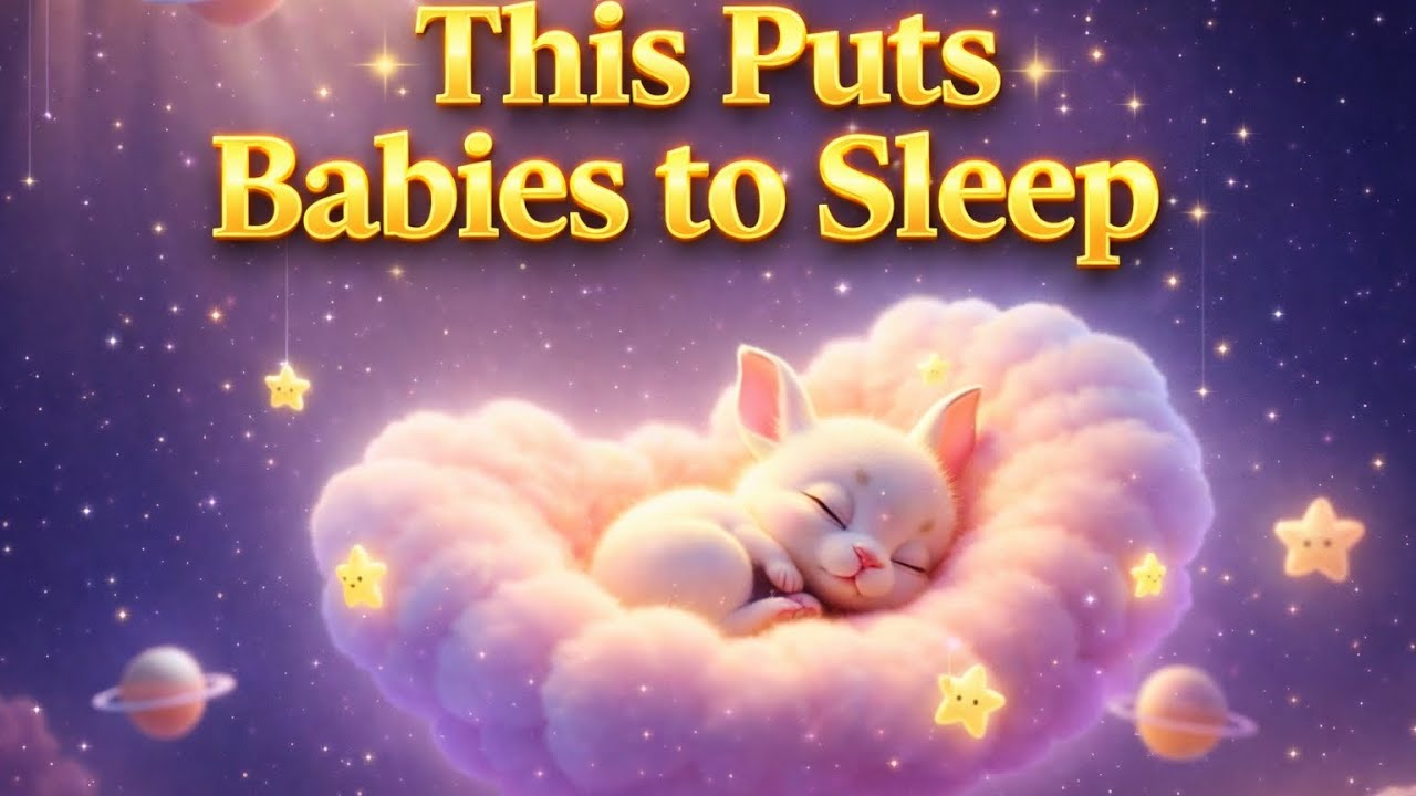 Baby Sleep Music – Fall Asleep Fast in 5 Minutes | Deep Night Lullaby