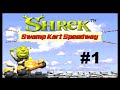 Shrek Swamp Kart Speedway GBA Part 1 Headache Fuel 