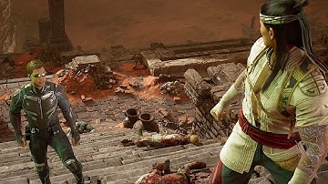 Johnny Cage and Liu Kang Final Battle Ending - Mortal Kombat 1