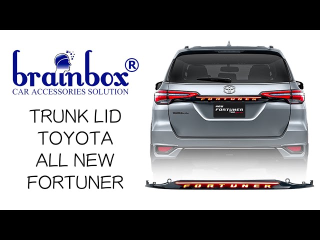 12221 Trunk Lid Toyota All New Fortuner Trunklid Lampu LED Belakang Bagasi class=