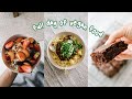 what i eat in a day as a VEGAN! 🌱 (simple, delicious recipes!)