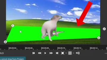 How to make a shadow for greenscreen (Shotcut)