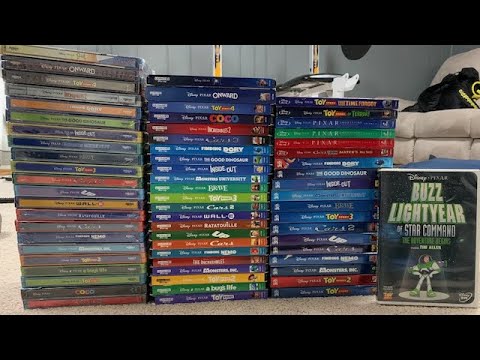 My Complete Disney/Pixar 4K Blu-Ray DVD Collection - April 2021 Update -  YouTube