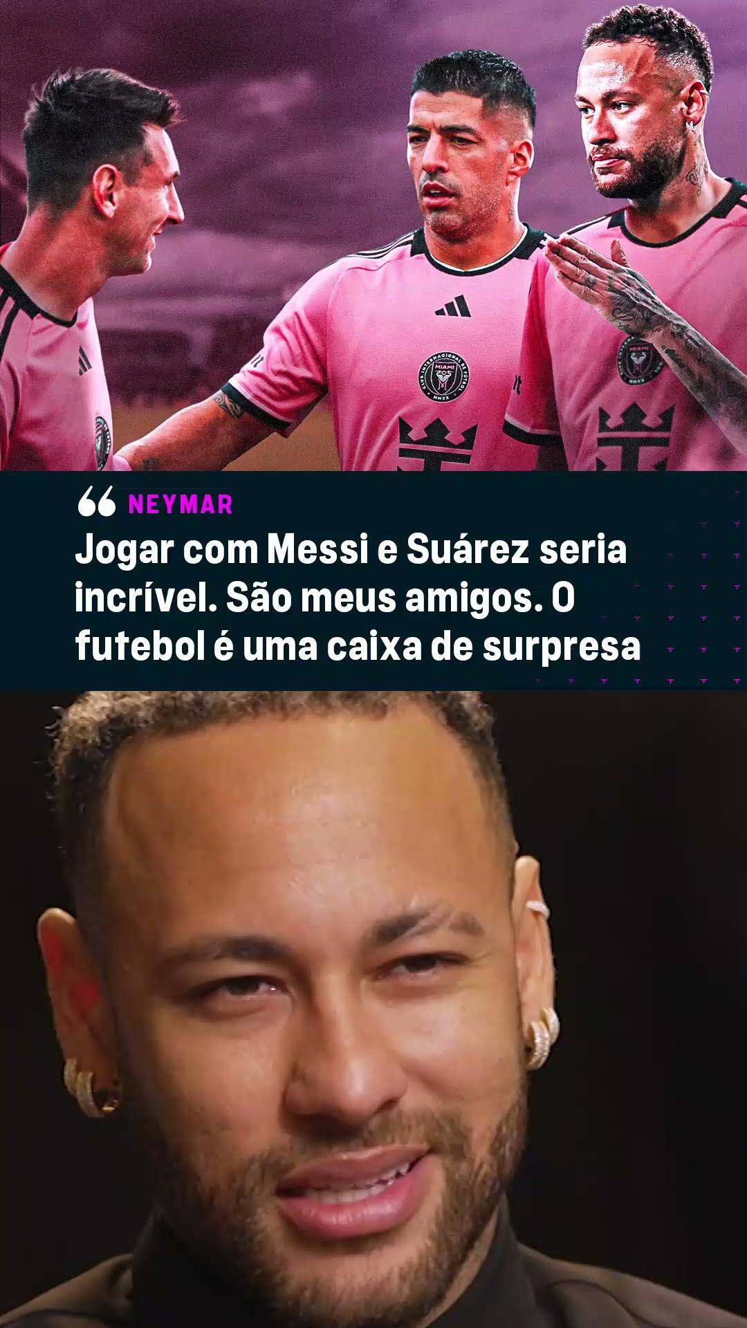 O TRIO MSN VAI VOLTAR? NEYMAR RESPONDE!