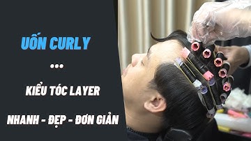 CHIA SẺ CÁCH UỐN CURLY | KIỂU TÓC LAYER - Hung BarberSharing