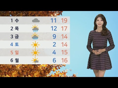 [날씨] 내일 낮부터 기온↑…아침기온 서울 3도ㆍ청주 2도 / 연합뉴스TV (YonhapnewsTV)