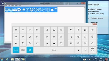 Windows 8 Virtual Keyboard Preview - LearnNGo.com