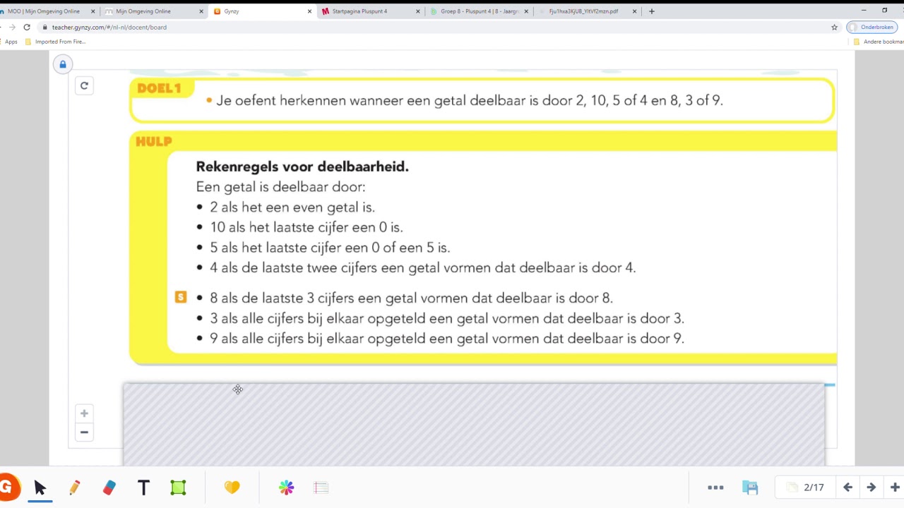 pluspunt 4 groep 8 blok 5 doel 1 deelbaarheidsregels - YouTube