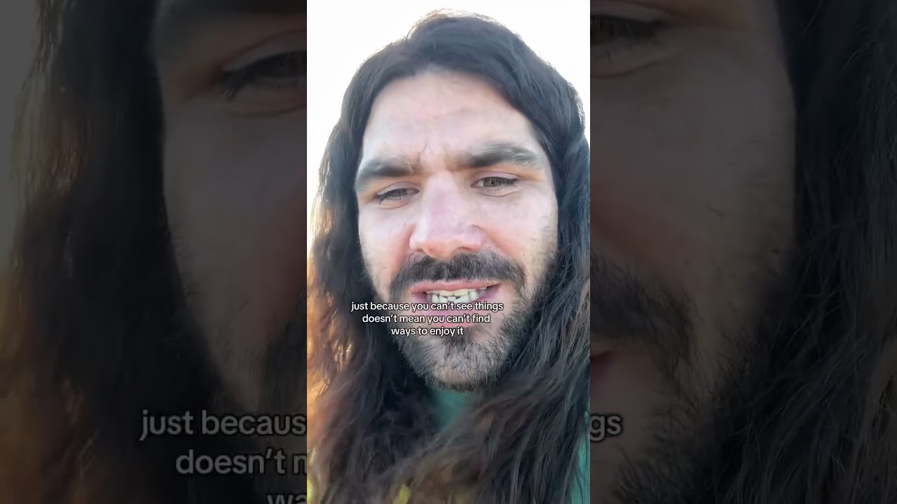 Blind Dad Hikes Accessible Trail with a Baby