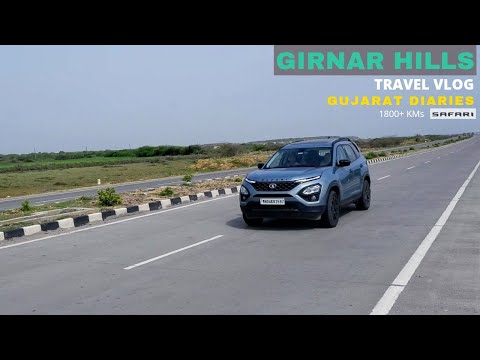 Mumbai to Junagadh Drive | 1800+Kms | Gujarat Travel Vlog | Girnar Hills |Tata Safari 2022 Adventure