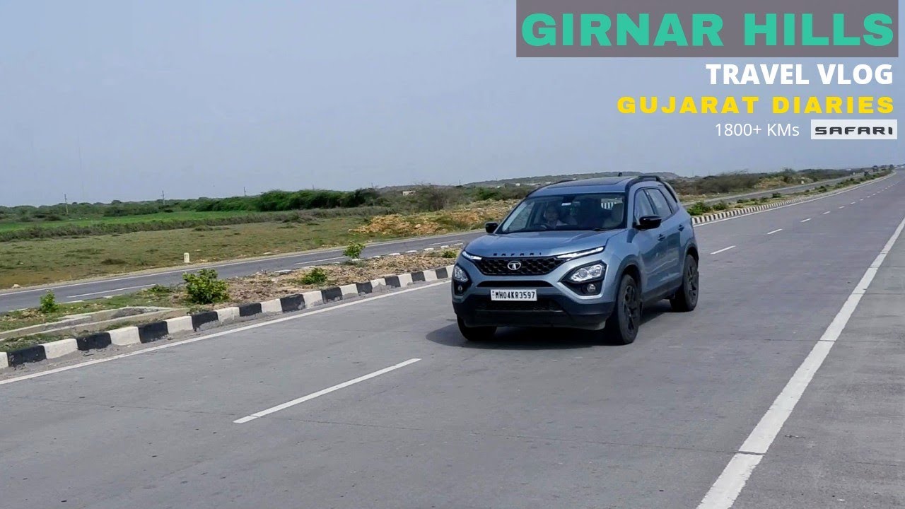 Mumbai to Junagadh Drive | 1800+Kms | Gujarat Travel Vlog | Girnar Hills |Tata Safari 2022 Adventure