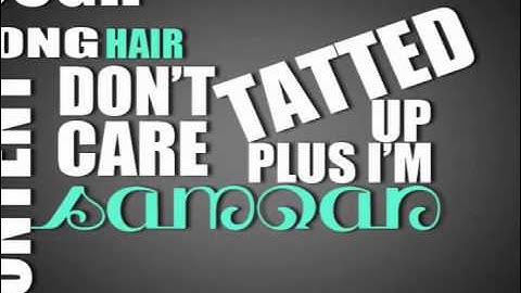 Tedashii ft. Lecrae- Dum Dum (Typography) [Full Song]